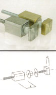 Glass glazing squareline dot