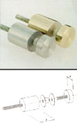Glass glazing standard dot